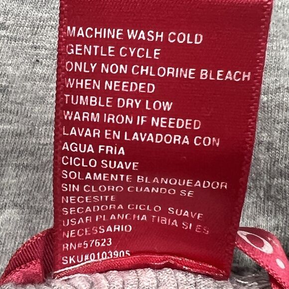 Mix &‎ co. Babydoll Tank Top Womens Gray Large Elastic Back Pleated Sleeveless - Picture 7 of 9